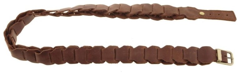 Стильный кожаный бохо-ремень в темно-коричневом цвете BlankNote (12852) modnotak фото №7