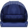 Синий текстильный рюкзак для подростков с принтом Bagland (53494) - 4