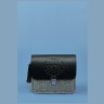 Фетровая женская бохо-сумка c клапаном из черной кожи BlankNote Лилу (12675) - 3