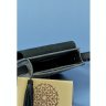 Фетровая женская бохо-сумка c клапаном из черной кожи BlankNote Лилу (12675) - 4