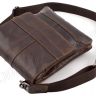 Кожаная недорогая винтажная мужская сумка Leather Collection (10367) - 7