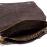 Кожаная недорогая винтажная мужская сумка Leather Collection (10367) - 8