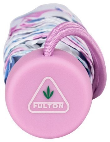 Женский зонт Fulton Superslim-2 L553 Pastel Petals (механика, складной, белого цвета с цветочным принтом) 93894 modnotak фото №6