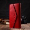 Великий червоний жіночий гаманець з натуральної шкіри Tony Bellucci (2421977) - 6