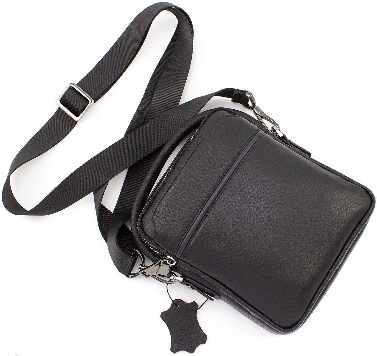 Мужская кожаная сумка-барсетка HT Leather: купить наплечную сумку с ...