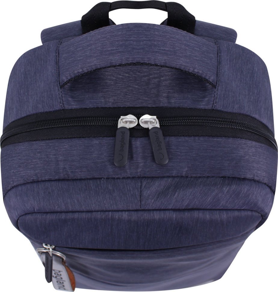 Темно-синій текстильний рюкзак для ноутбука Bagland (55494)