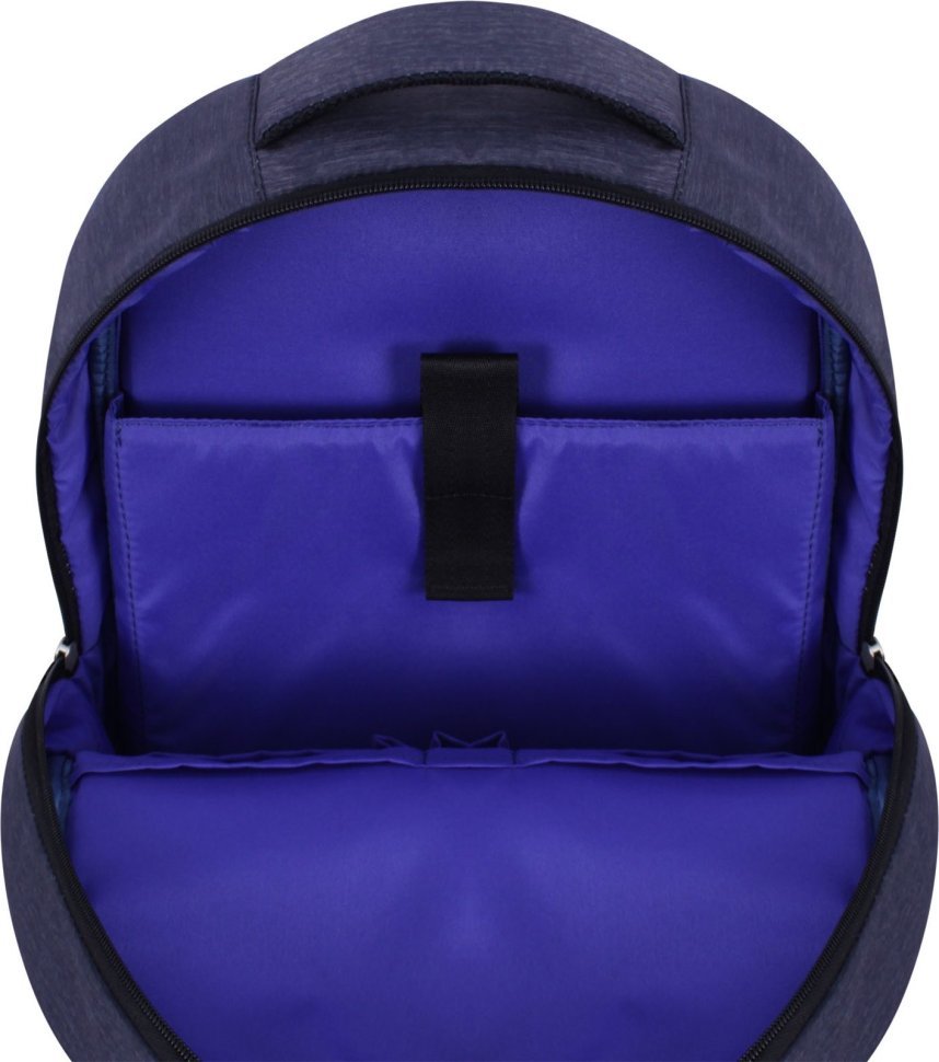 Темно-синий текстильный рюкзак для ноутбука Bagland (55494)