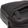 Классическая мужская сумка-планшет из коричневой кожи через плечо Keizer (19384) - 7
