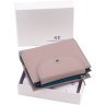 Темно-рожевий жіночий гаманець із натуральної шкіри з монетницею ST Leather 1767294 - 9