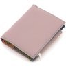 Темно-розовый женский кошелек из натуральной кожи с монетницей ST Leather 1767294 - 4