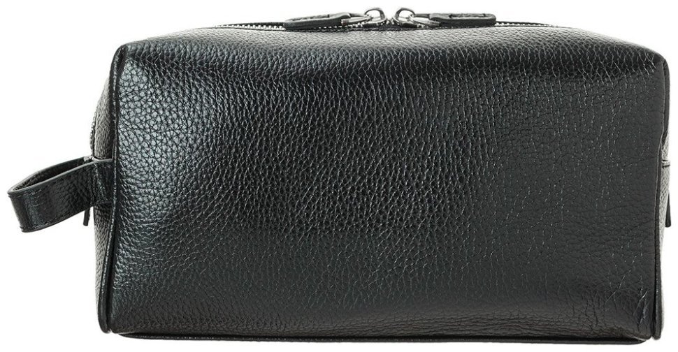 Вместительный мужской несессер из натуральной кожи флотар черного цвета Desisan 107494 фото №4 Вместительный мужской несессер из натуральной кожи флотар черного цвета Desisan 107494 modnotak фото №4
