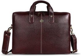 Кожаная сумка с ручками с отделением для ноутбука до 15" Hammonds Flycatcher LB106 коричневого цвета 107994