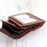 Невеликий жіночий гаманець зі шкірозамінника в коричневому кольорі MD Leather (21542) - 4