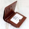 Невеликий жіночий гаманець зі шкірозамінника в коричневому кольорі MD Leather (21542) - 3
