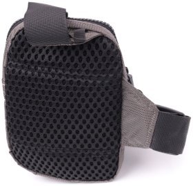 Компактна текстильна слінг-сумка для подорожей Vintage 2422869 Сіра