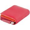 Маленький шкіряний гаманець червоно-бордового кольору з RFID - Visconti Hawaii 68794 - 2
