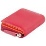 Маленький шкіряний гаманець червоно-бордового кольору з RFID - Visconti Hawaii 68794 - 5