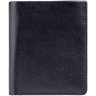Чоловіче портмоне маленького розміру із чорної шкіри з RFID - Visconti Saber 68994 - 1