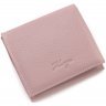 Темно-рожевий невеликий жіночий гаманець турецького виробництва з натуральної шкіри KARYA (19520) - 3