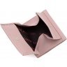 Темно-розовый небольшой женский кошелек турецкого производства из натуральной кожи KARYA (19520) - 5