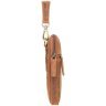 Светло-коричневая мужская сумка маленького размера из винтажной кожи Visconti Remi 69194 - 3