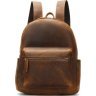 Рюкзак для ноутбука из натуральной кожи коричневого цвета VINTAGE STYLE (14699) - 1