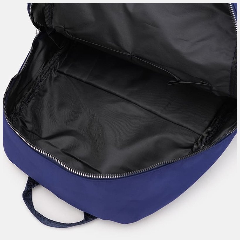 Синій місткий жіночий рюкзак для міста з текстилю Monsen 71795