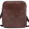 Небольшая мужская наплечная сумочка из натуральной кожи Leather Collection (10329) - 3