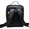 Черный кожаный рюкзак для ноутбука до 14 дюймов TARWA (19656) - 5