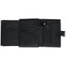 Мужской кошелек из зернистой кожи на кнопке Vip Collection 102595 (черный) фото №5 Мужской кошелек из зернистой кожи на кнопке Vip Collection 102595 (черный) modnotak фото - 5