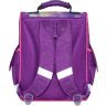 Каркасный школьный рюкзак для девочек из фиолетового текстиля с единорогом Bagland 53295 - 2