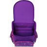 Каркасный школьный рюкзак для девочек из фиолетового текстиля с единорогом Bagland 53295 - 5
