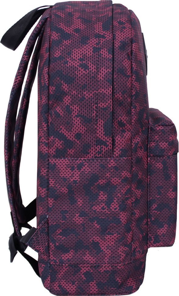 Разноцветный женский рюкзак из износостойкого текстиля с молниевой застежкой Bagland (53495)