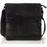 Мужская черная сумка через плечо из мягкой кожи Tiding Bag (15837) фото №16 Мужская черная сумка через плечо из мягкой кожи Tiding Bag (15837) modnotak фото - 16