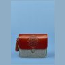Фетровая женская бохо-сумка c коричневыми вставками BlankNote Лилу (12676) - 4