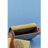 Фетровая женская бохо-сумка c коричневыми вставками BlankNote Лилу (12676) - 5