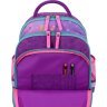 Фіолетовий рюкзак для школи з текстилю з однорогами Bagland (53695) - 5