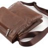 Кожаная мужская сумка без надписей Leather Collection (10368) - 7