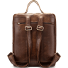 Сумка-рюкзак для ноутбука з вінтажній шкіри коричневого кольору Vintage (20035) - 2