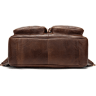 Сумка-рюкзак для ноутбука из винтажной кожи коричневого цвета Vintage (20035) - 5
