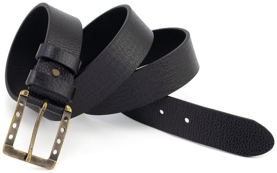 Ремень из итальянской кожи с бронзовой пряжкой Gherardini 40815 Италия фото №5 Ремень из итальянской кожи с бронзовой пряжкой Gherardini 40815 Италия modnotak фото №5