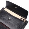 Якісний чоловічий гаманець-клатч з натуральної крупнозернистої шкіри з декоративними смужками KARYA (2421181) - 7