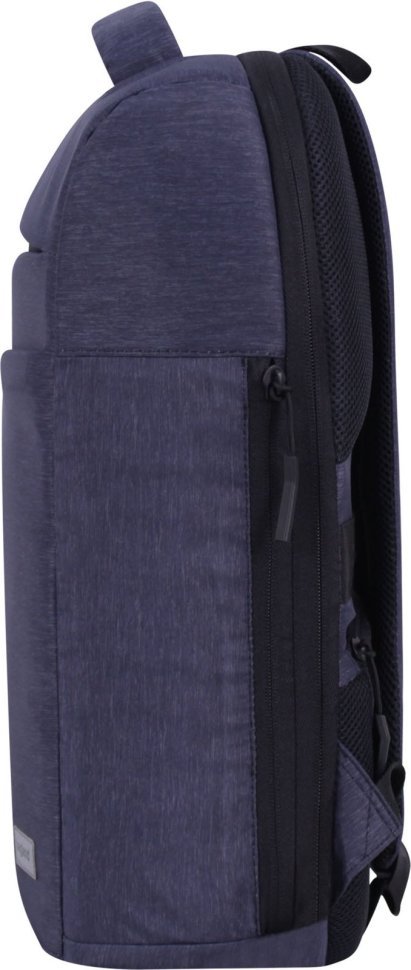Синій чоловічий рюкзак із текстилю з відсіком під ноутбук Bagland (55495)