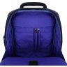 Синій чоловічий рюкзак із текстилю з відсіком під ноутбук Bagland (55495) - 7