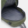 Зелений чоловічий рюкзак із текстилю на блискавці Monsen (55995) - 5