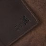 Матовая кожаная обложка для документов в коричневом цвете Shvigel (2416517) - 8
