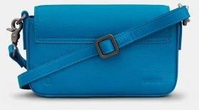 Городская женская сумка из качественной кожи Yoshi YB260 Palmer 97795 голубого цвета