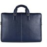 Сумка из фактурной кожи с плечевым ремнем для ноутбука до 15"  Hammonds Flycatcher LB106 синего цвета 107995 modnotak фото - 2