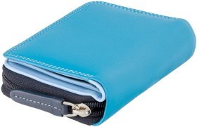 Кожаный женский кошелек маленького размера с монетницей и RFID - Visconti Hawaii 68795