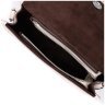 Женская кожаная сумка-кроссбоди на плечо белого цвета с клапаном Vintage 2422258 - 5